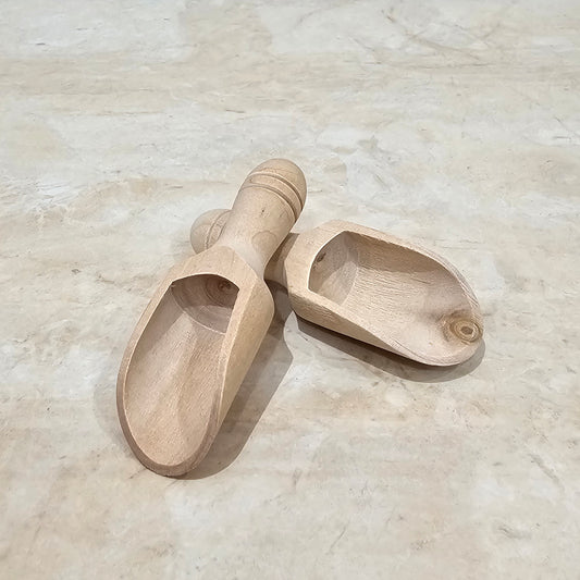 Mini Wooden Scoop