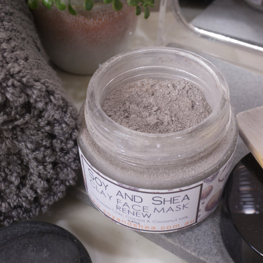 Chocolate Clay Face Mask - Renew