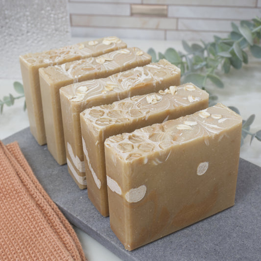 Oatmeal, Milk and Honey Soap Bar (White Label Bundle)