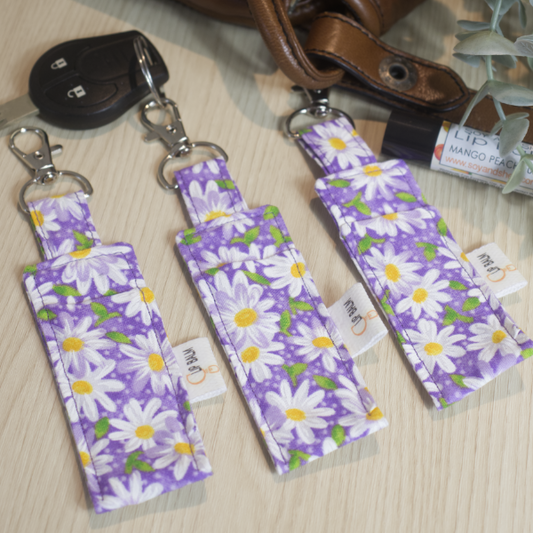 Purple Daisy CLip Balm