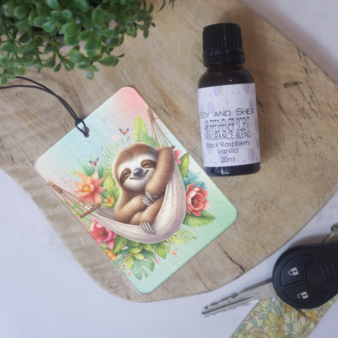 Sloth Car Air Freshener