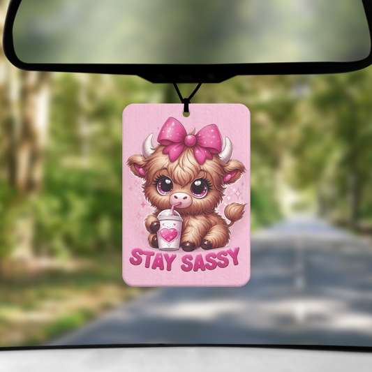 Stay Sassy Car Air Freshener