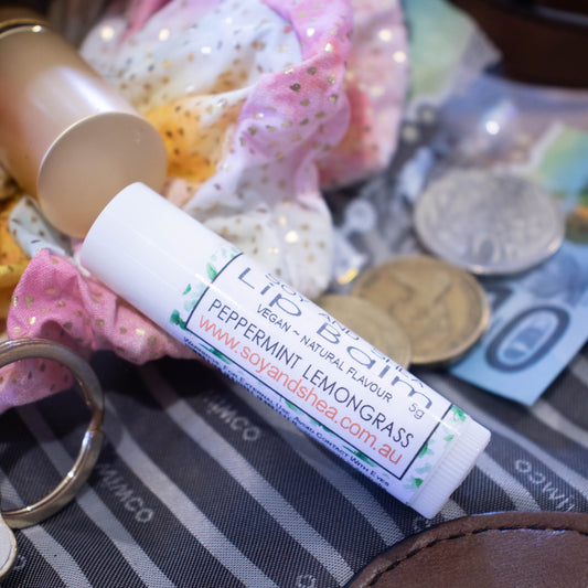 Peppermint Lemongrass Vegan Lip Balm