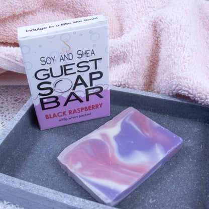 Black Raspberry Guest Soap Bar