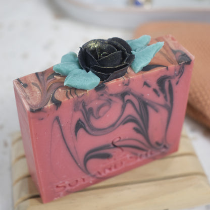 Black Rose Soap Bar