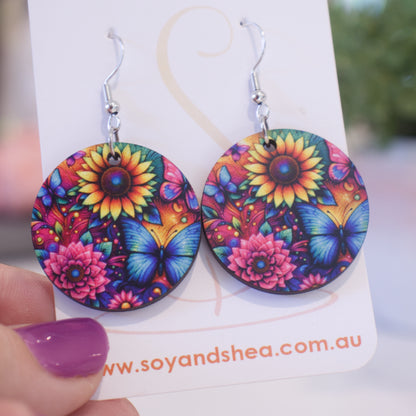 Butterfly Garden Earrings