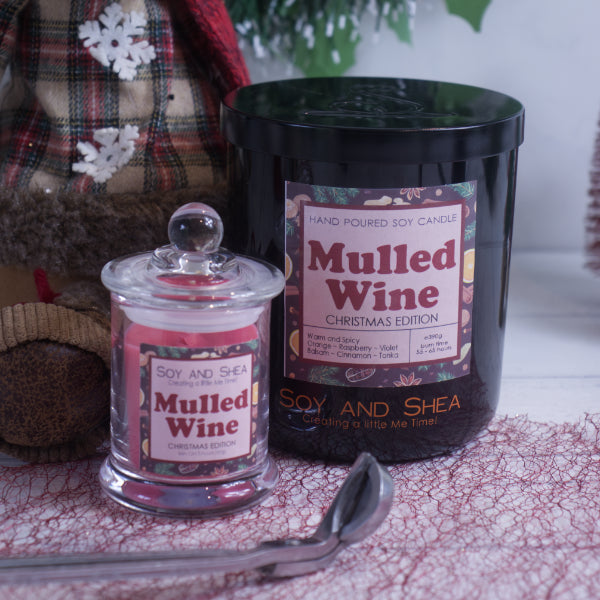 Mulled Wine Soy Candle (Christmas Edition)