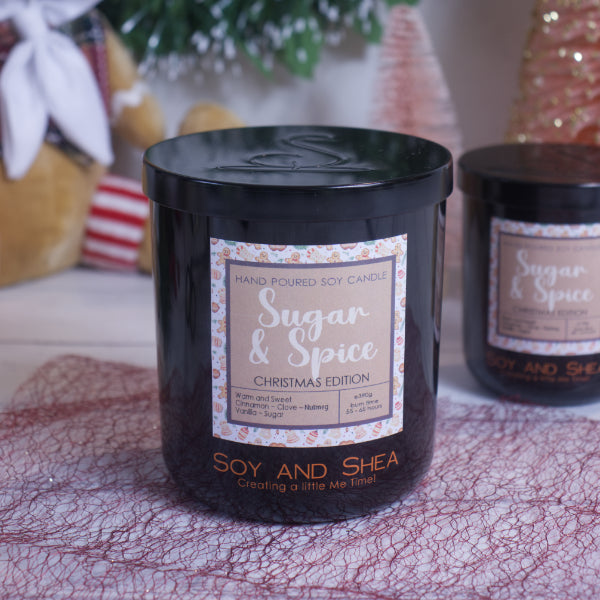 Sugar & Spice Soy Candle (Christmas Edition)