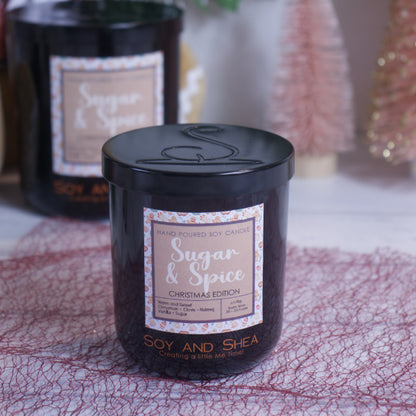 Sugar & Spice Soy Candle (Christmas Edition)