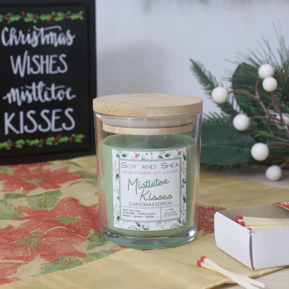 Mistletoe Kisses Soy Candle