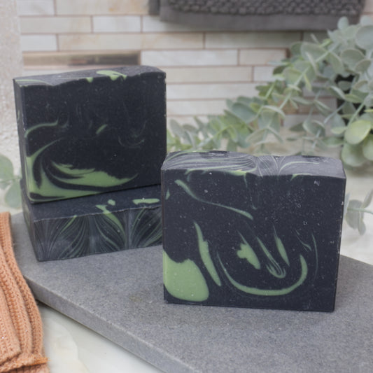 Charcoal Tea Tree Natural Soap Bar (White Label Bundle)
