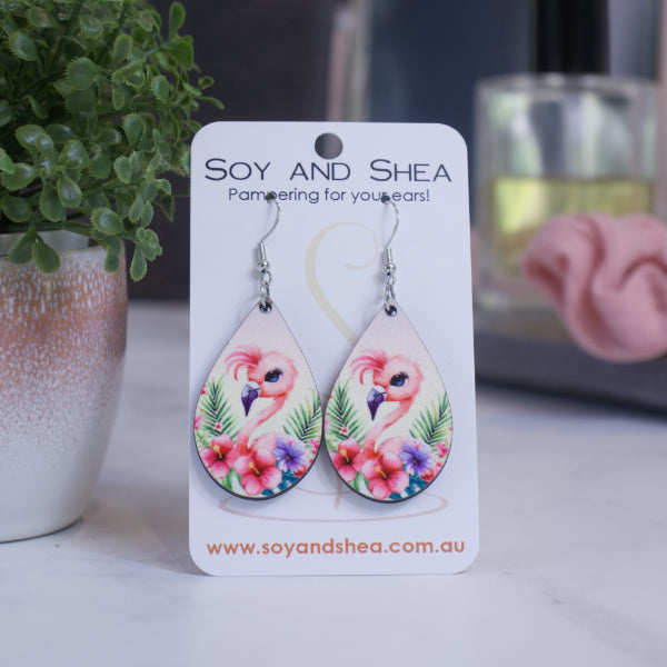 Flamingo Earrings