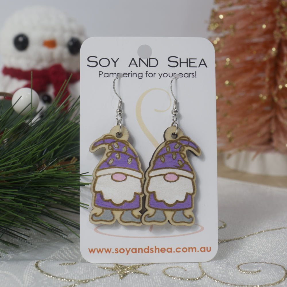Christmas Gnome Earrings