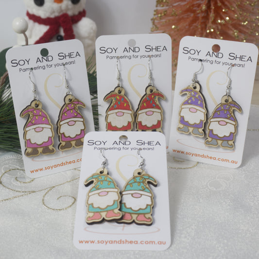 Christmas Gnome Earrings