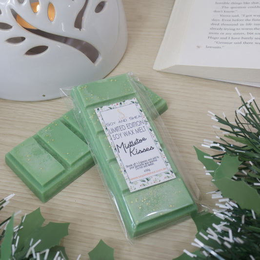 Mistletoe Kisses Wax Melt Snap Bar
