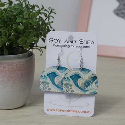 Ocean Waves Earrings