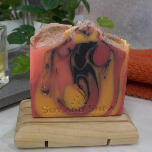Papaya Coconut Cream Soap Bar