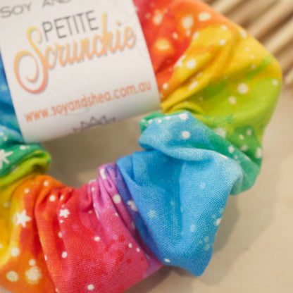 Rainbow Petite Scrunchie