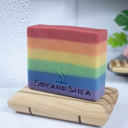 Rainbow Sparkle Soap Bar