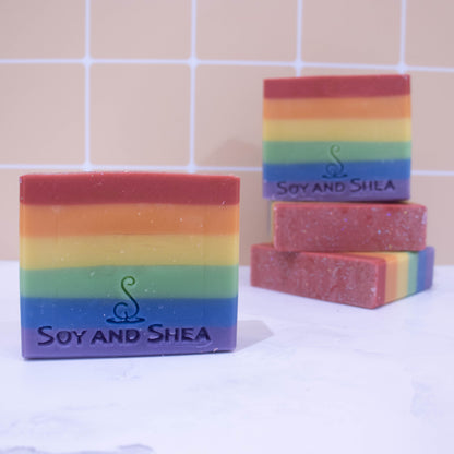 Rainbow Sparkle Soap Bar