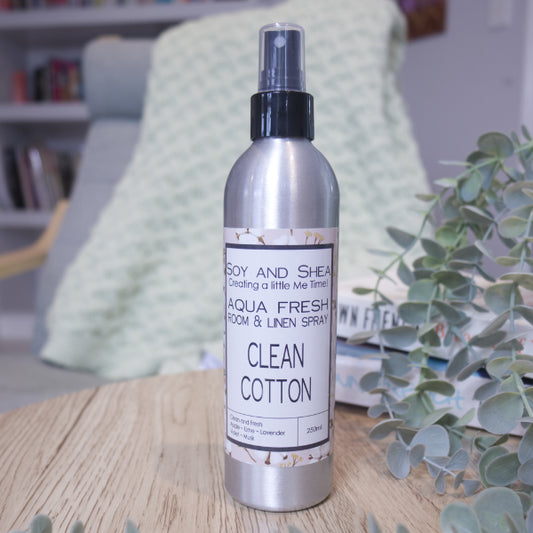 Clean Cotton Aqua Fresh Room & Linen Spray