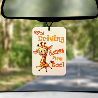 Scares me too! Car Air Freshener