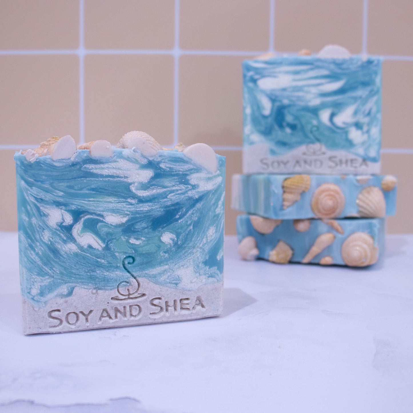 Seashells Exfoliating Soap Bar