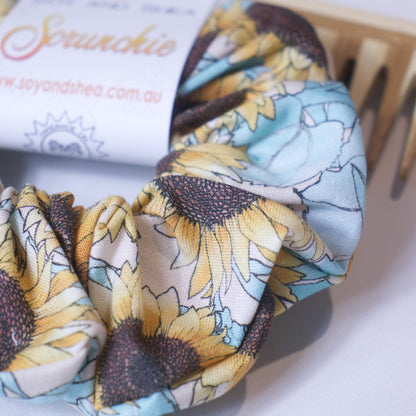 Sunflowers Scrunchie