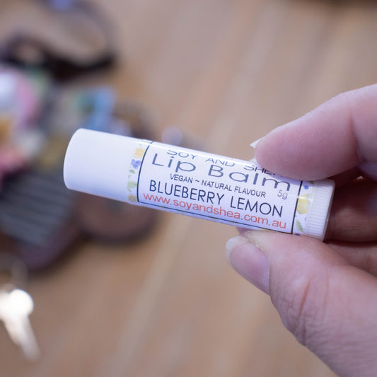 Blueberry Lemon Vegan Lip Balm
