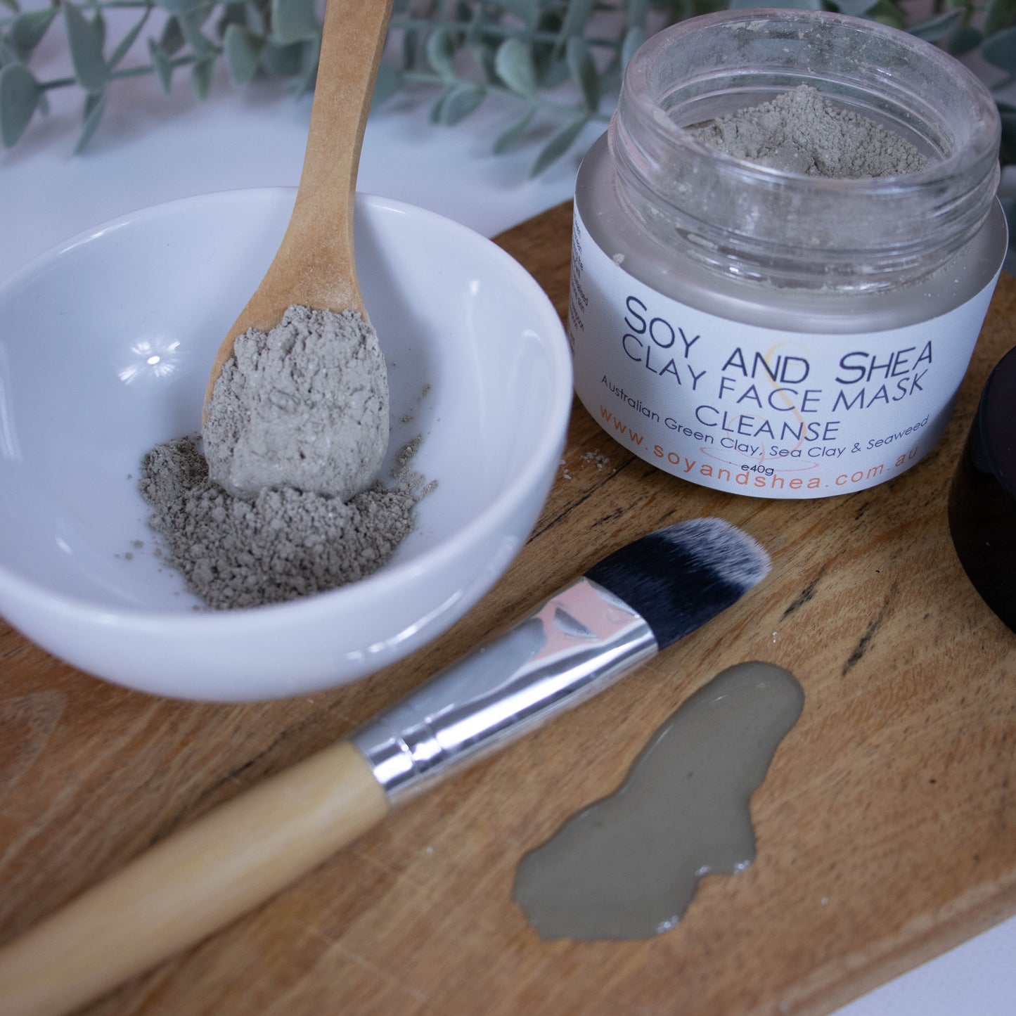 Green Clay Face Mask - Cleanse
