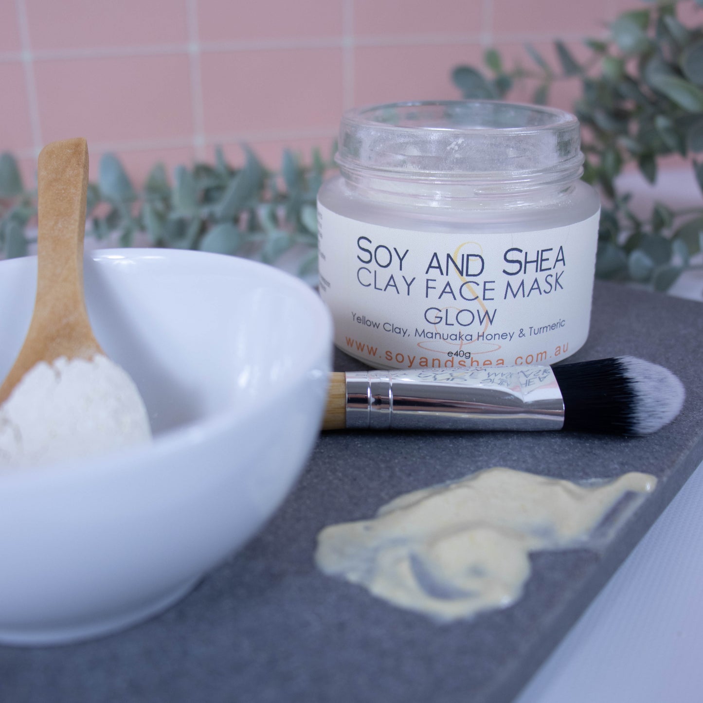 Yellow Clay Face Mask - Glow