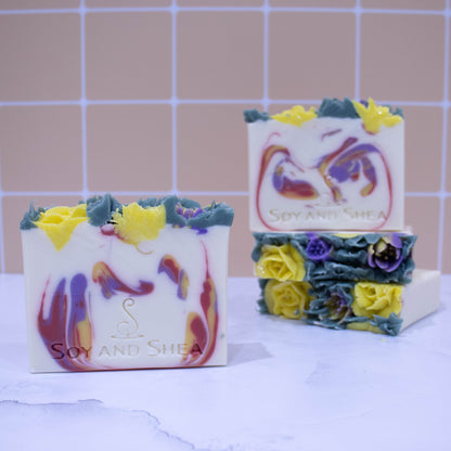 Saffron Rose Soap Bar