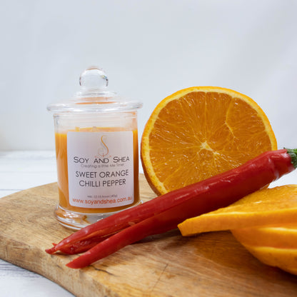 Sweet Orange Chilli Pepper Soy Candle